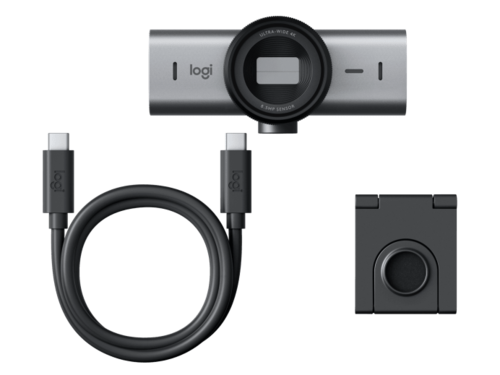 מצלמת רשת Logitech MX BRIO 705 960-001530 For Business USB Graphite WebCam