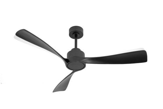 מאוורר "spectator" תלוי DC 35W - גימור שחור - כנפיים שחור