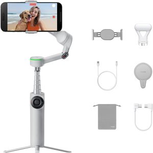 קיט מייצב לסמארטפונים Insta360 Flow 2 Pro Creator Kit (Grey)