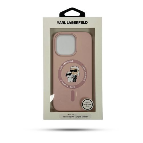 KARL Case Magsafe For iPhone 16 pro Pink