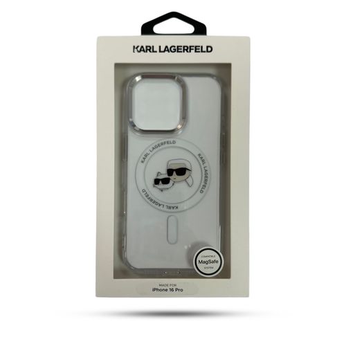 KARL Case Magsafe For iPhone 16 pro White 