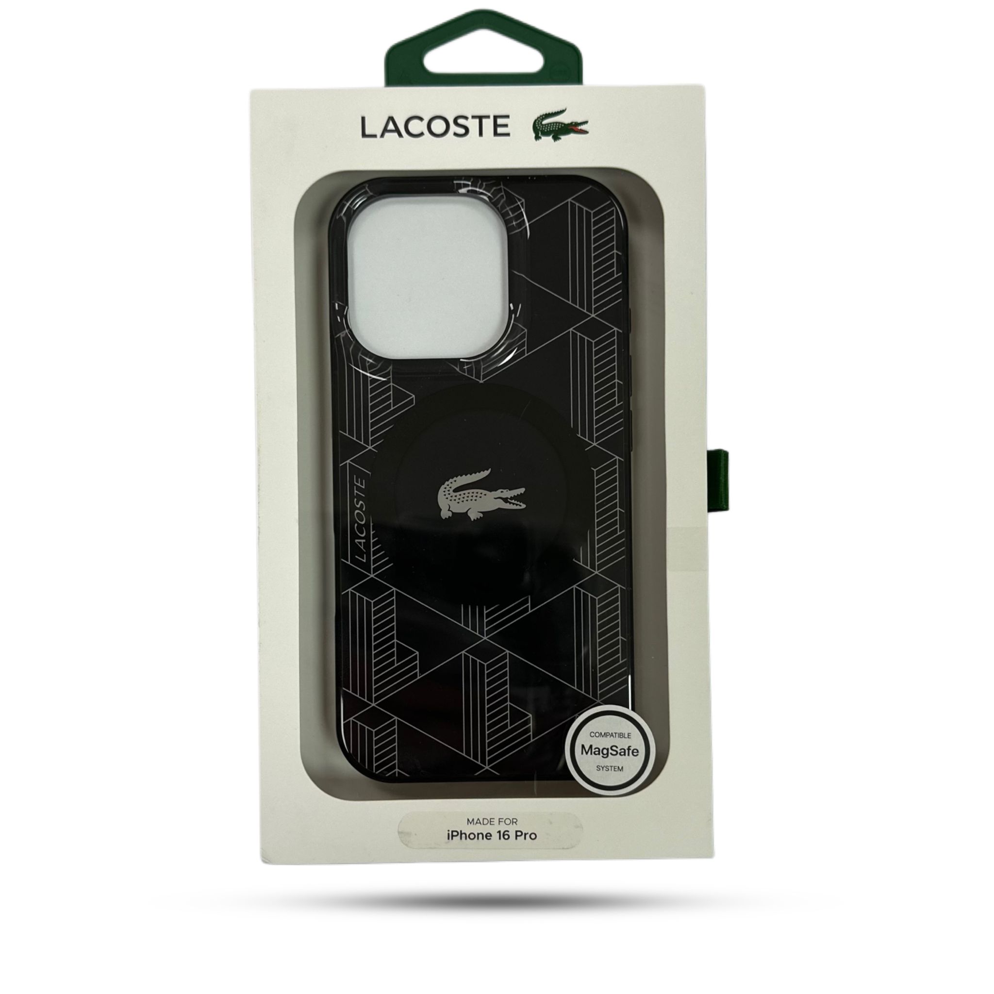 6.3" LACOSTE Magsafe iPhone 16 Pro Black