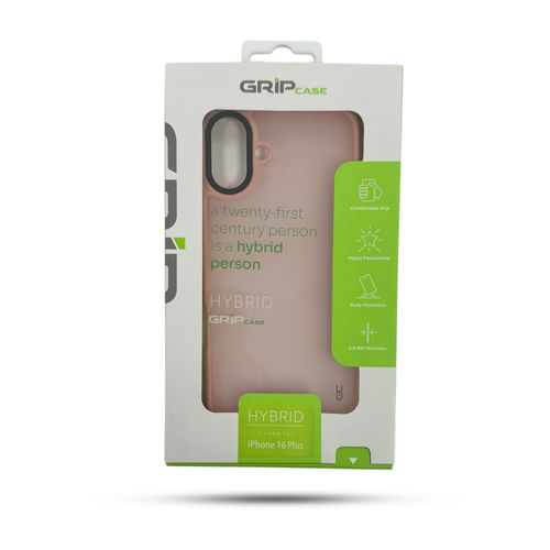 GRIP CASE HYBRID for iPhone 16 Plus 6.7 Pink