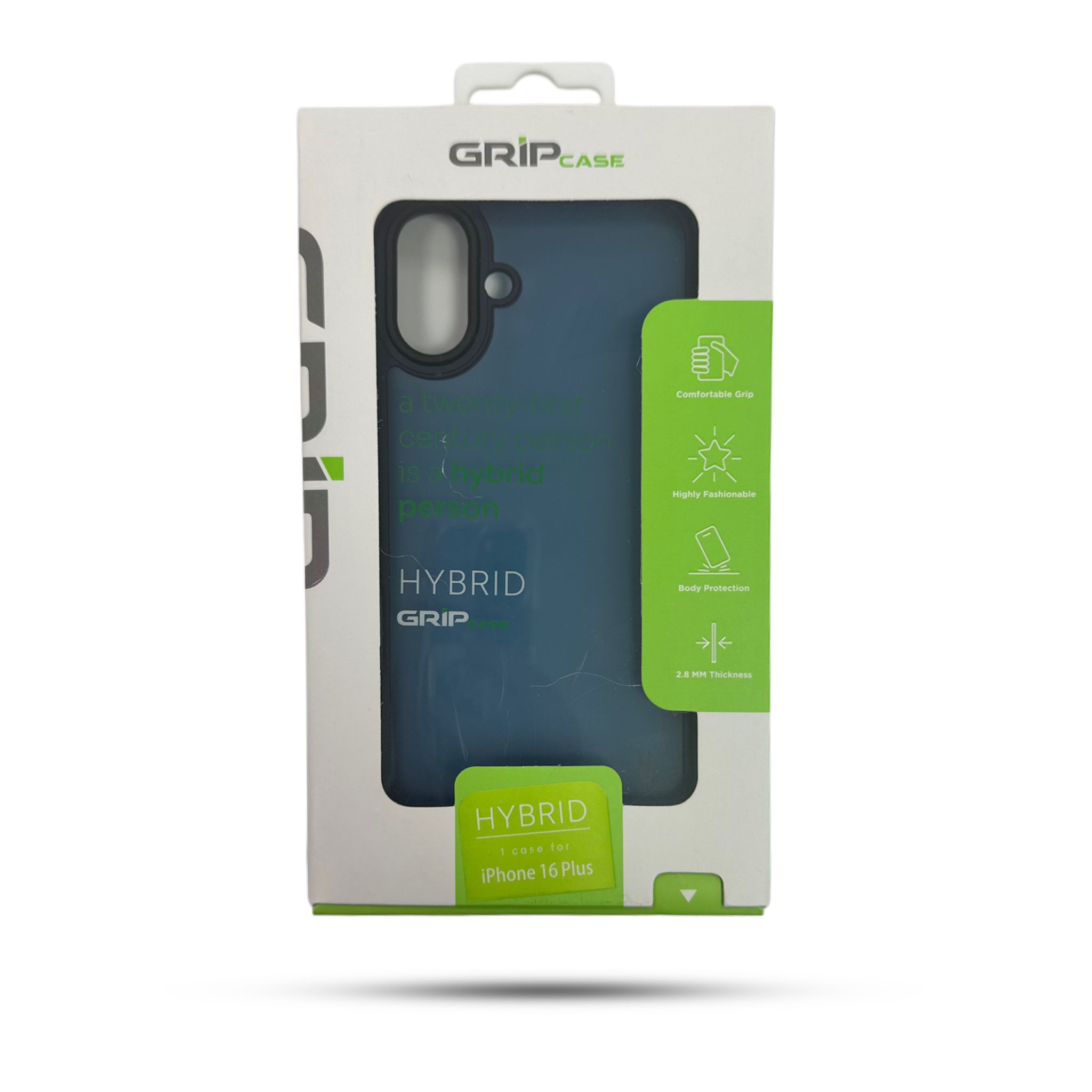 GRIP CASE HYBRID for iPhone 16 Plus 6.7 Blue