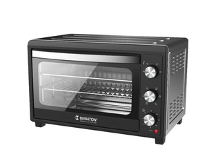  טוסטר אובן טורבו עם תאורה 50 ליטר ברוטו BENATON בנטון שחור BT-5020 ד.ש.ש אלקטרוניקה