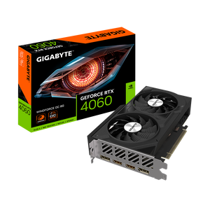 כרטיס מסך Gigabyte RTX 4060 WINDFORCE 2 OC 8GB DP HDMI