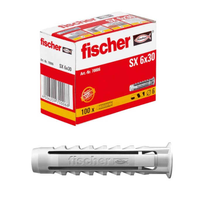 מיתד ניילון מתרחב דגם SX פישר Fischer