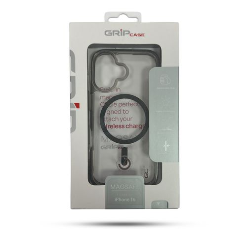 Grip Case Crystal MagSafe for iPhone 16 6.1 Black