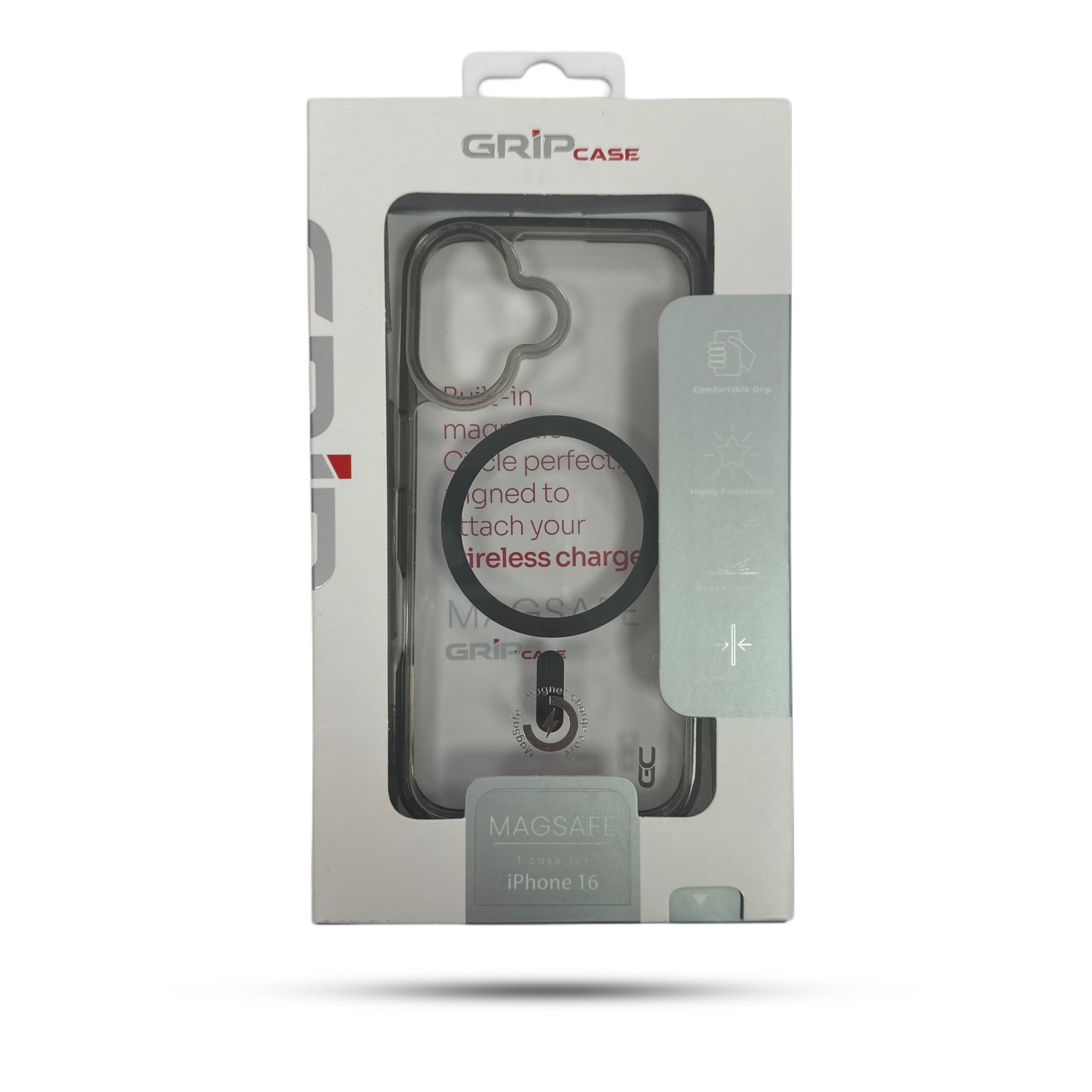 Grip Case Crystal MagSafe for iPhone 16 6.1 Black