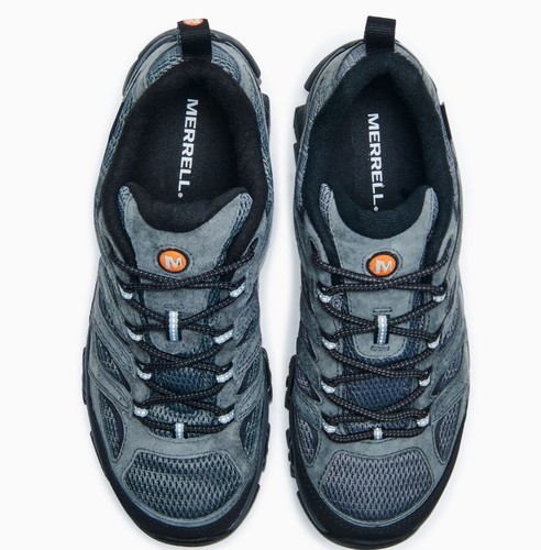 נעל טיולים נמוכה לגברים Moab 3 GTX אפור גרניט מבית Merrell