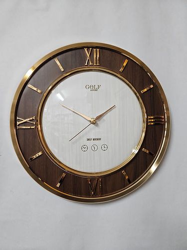 שעון קיר חום GOLF 51184 גולף