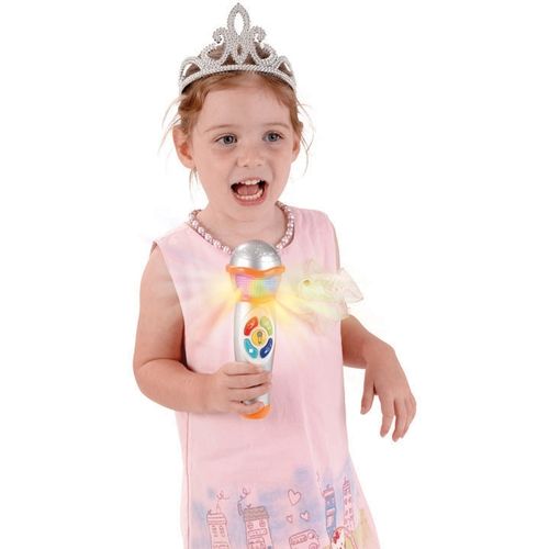 מיקרופון קריוקי אורות וצלילים