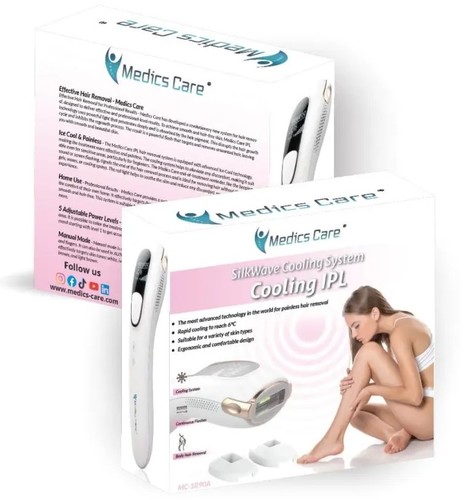 מכשיר IPL ביתי להסרת שיער Medics Care SilkWave MC-1890