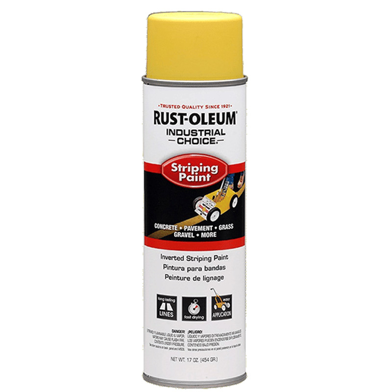 ספריי סימון דרכים צהוב RUST-OLEUM Striping Paint Yellow