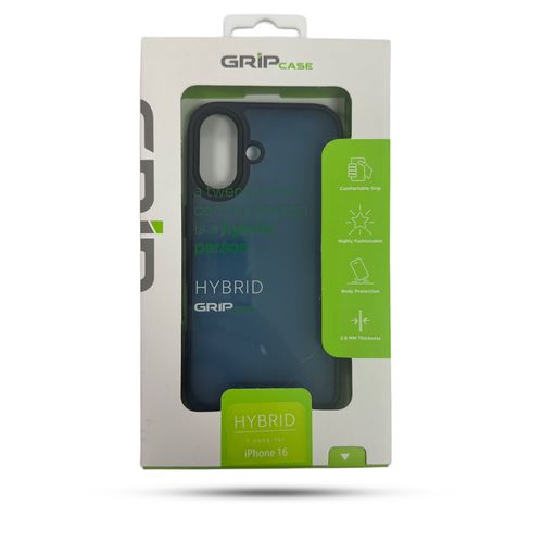 GRIP CASE HYBRID for iPhone 16 6.1 Blue