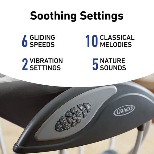 נדנדת תינוק יוקרתית 2ב1 דגם Swing Glider Elite גרקו Graco