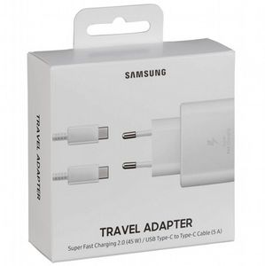 מטען קיר Samsung 45W DP + כבל Type-c