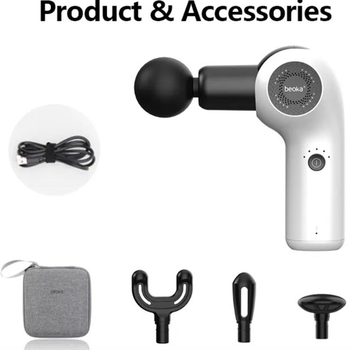 אקדח עיסוי מקצועי Beoka D2