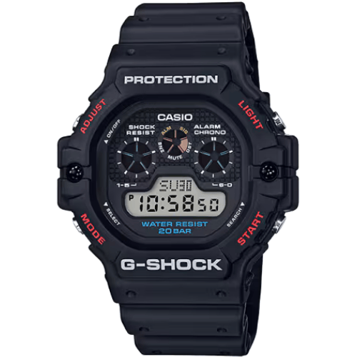שעון יד דיגיטלי לגברים ג'י שוק Casio G-Shock DW-5900-1DR