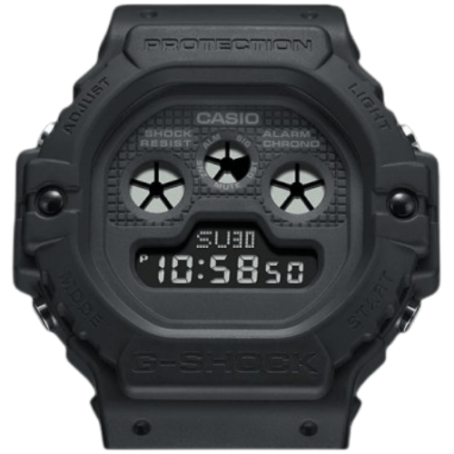 שעון יד דיגיטלי לגברים ג'י שוק Casio G-Shock DW-5900BB-1DR