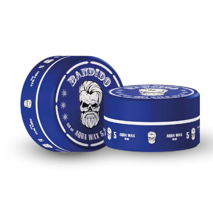 ווקס לשיער Aqua Wax No.5 אחיזה חזקה וברק רטוב BANDIDO – ‏150 מ״ל