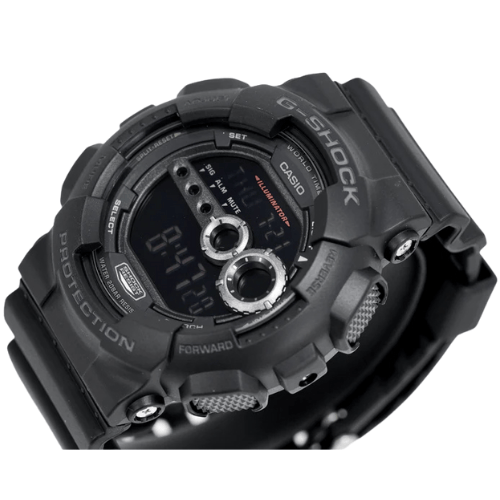 שעון יד דיגיטלי לגברים ג'י שוק Casio G-Shock GD-100-1BDR