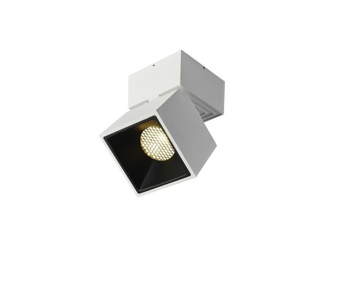 קוביה לבן מתכוונן LED 12W