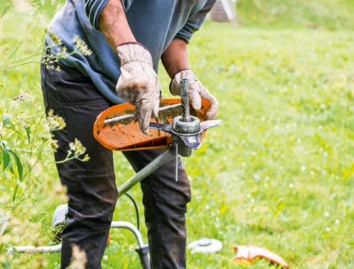 התקנת קיט נעילה לדיסק חרמש STIHL