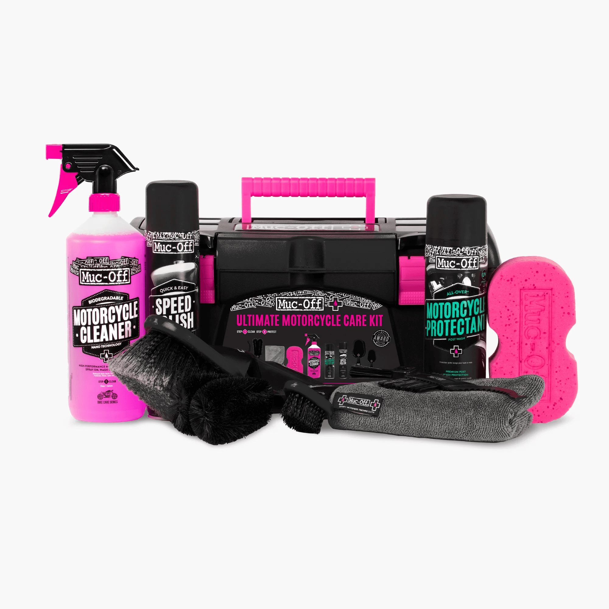 ערכת ניקוי אולטימטיבית לאופנוע מאק אוף - MUC-OFF ULTIMATE MOTORCYCLE CARE KIT