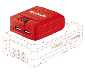 בנק אנרגיה מתחבר לUSB מבית Einhell