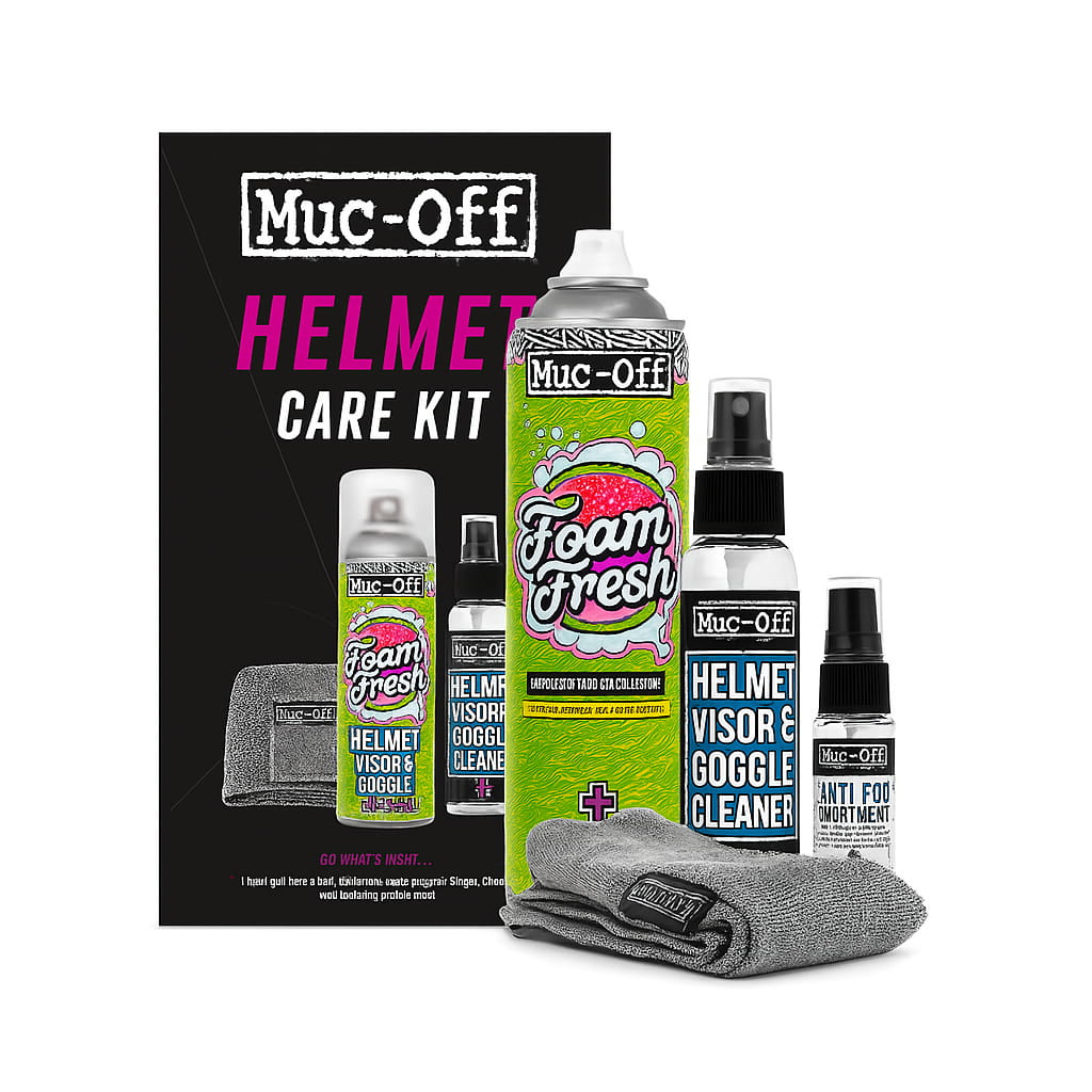 ערכה לניקוי הקסדה מאק אוף - MUC-OFF HELMET CARE KIT