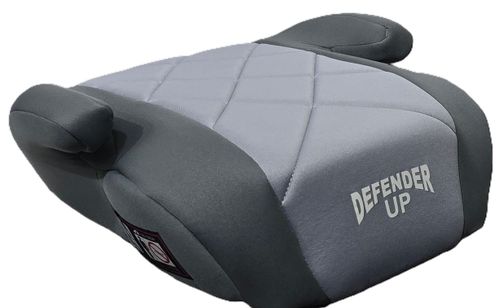 בוסטר הגבהה לילד Defender UP עם ריפוד מלא בתקן R129 החדש - אפור