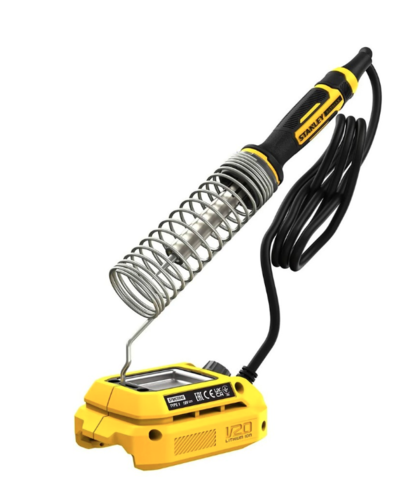 מלחם בדיל נטען 20V 040B-X2 STANLEY [2 סוללות 2 אמפר + מטען ]
