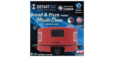 BT-6020 אופה לחמים – כולל טרמוסטט 240°C מבית BENATON