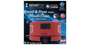 BT-6020 אופה לחמים – כולל טרמוסטט 240°C מבית BENATON