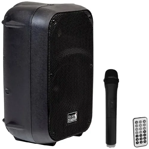 רמקול בידורית 8″ כולל נגן,Bluetooth ומיקרופון אלחוטי Italian Stage IS FRX08AW