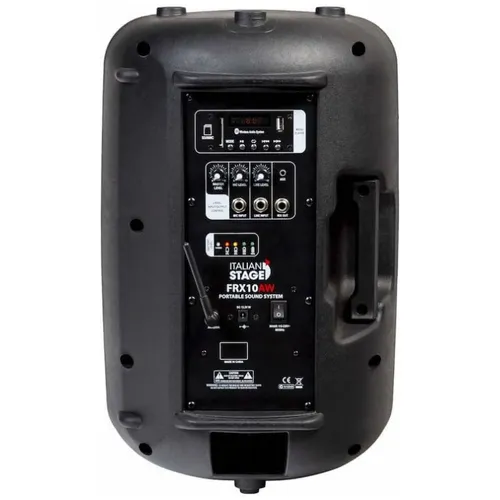 רמקול בידורית 8″ כולל נגן,Bluetooth ומיקרופון אלחוטי Italian Stage IS FRX08AW