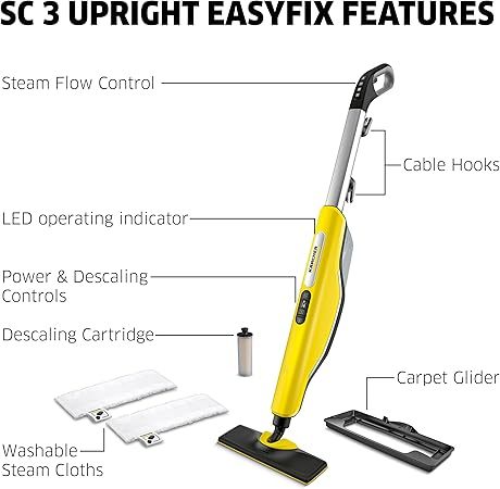 ערכת ניקוי בקיטור KARCHER דגם  SC 3