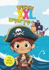 צובעים בענק! חוברת צביעה XXL ענקית 12 דפים - פיראטים