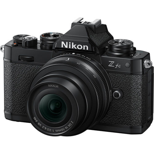 מצלמה ללא מראה Nikon Z fc KIT Nikkor Z DX 16-50mm VR (Black)