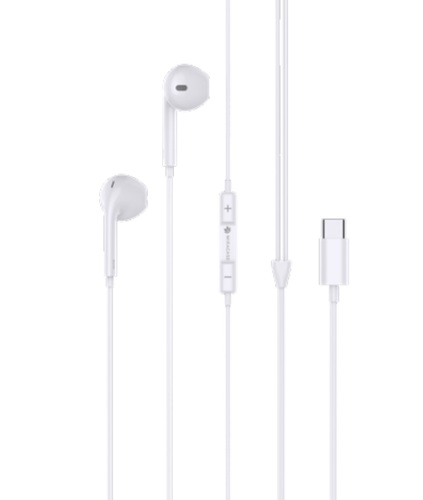 אוזניות חוט עם חיבור TYPE-C