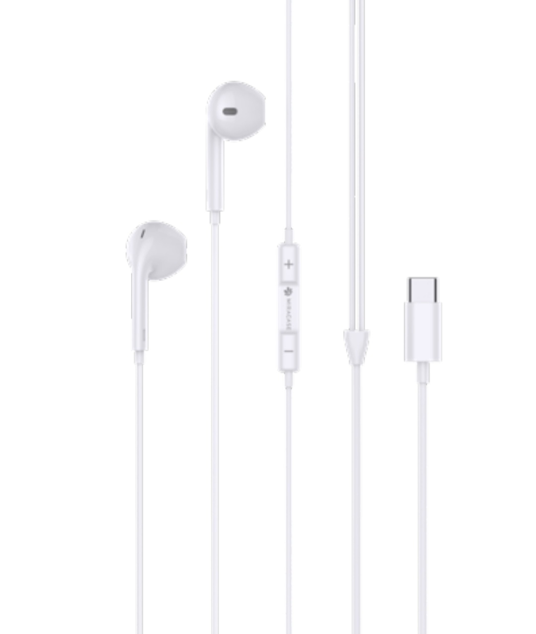 אוזניות חוט עם חיבור TYPE-C