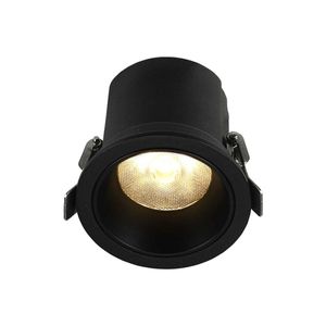 שקוע ישר עגול שחור 10W 3000K 120Lm/w 38° יורולוקס