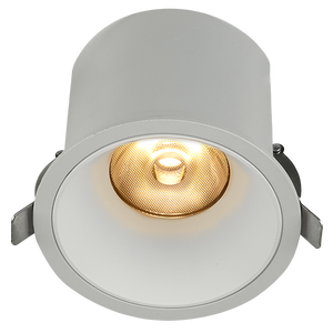 שקוע ישר מקצועי עגול לבן 22W 3000K 120Lm/w 38° יורולוקס