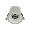 שקוע ישר מקצועי עגול לבן 10W 3000K 120Lm/w 38°
