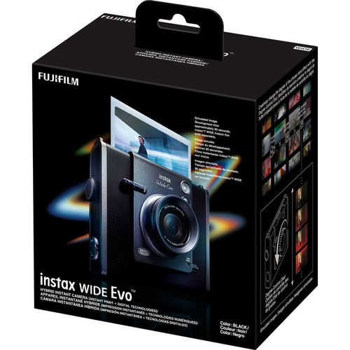 מצלמת פיתוח מיידי היברידית FUJIFILM INSTAX WIDE EVO