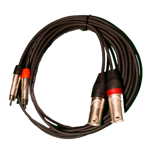 כבל RCA-XLR Male 1.5M