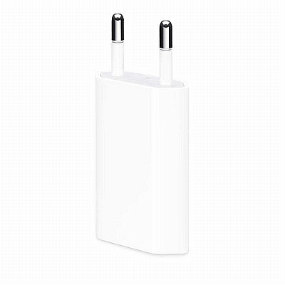 מטען מקורי שטוח APPLE 5V 1A MD813ZM/A