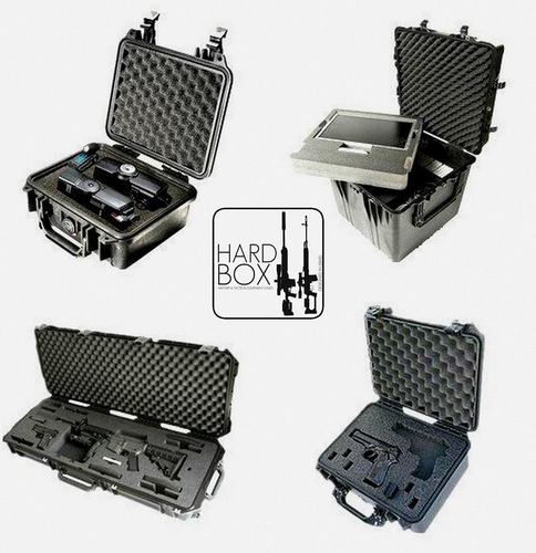 HARD BOX WPX-3 ארגז מזוודה בתקן צבאי למצלמה נשק מחשב וציוד רגיש חסין מים 