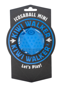 צעצוע לכלב קיווי ווקר כדור חטיפים 6.5 ס"מ TPR Icosaball Mini